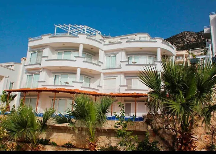 For 4 With Pool Apartament Kalkan